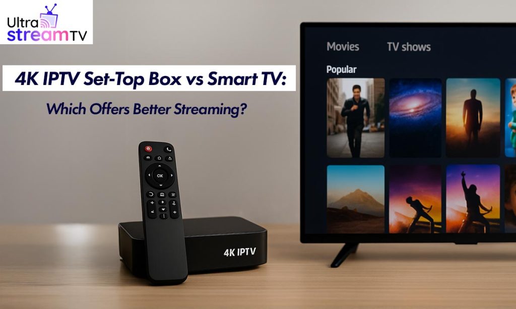 4K IPTV Set-Top Box vs Smart TV Which Offers Better Streaming in USA?