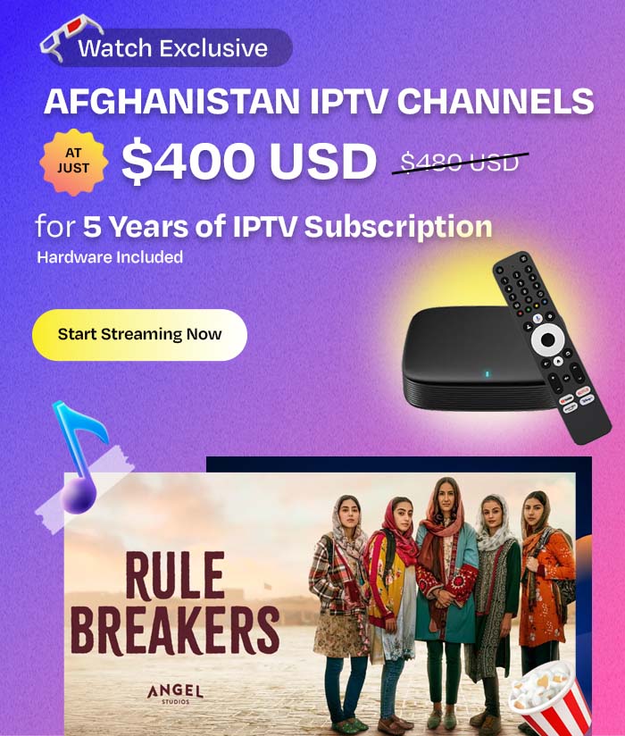 Watch Afghanistan’s Live Channels and On-Demand Effortlessly