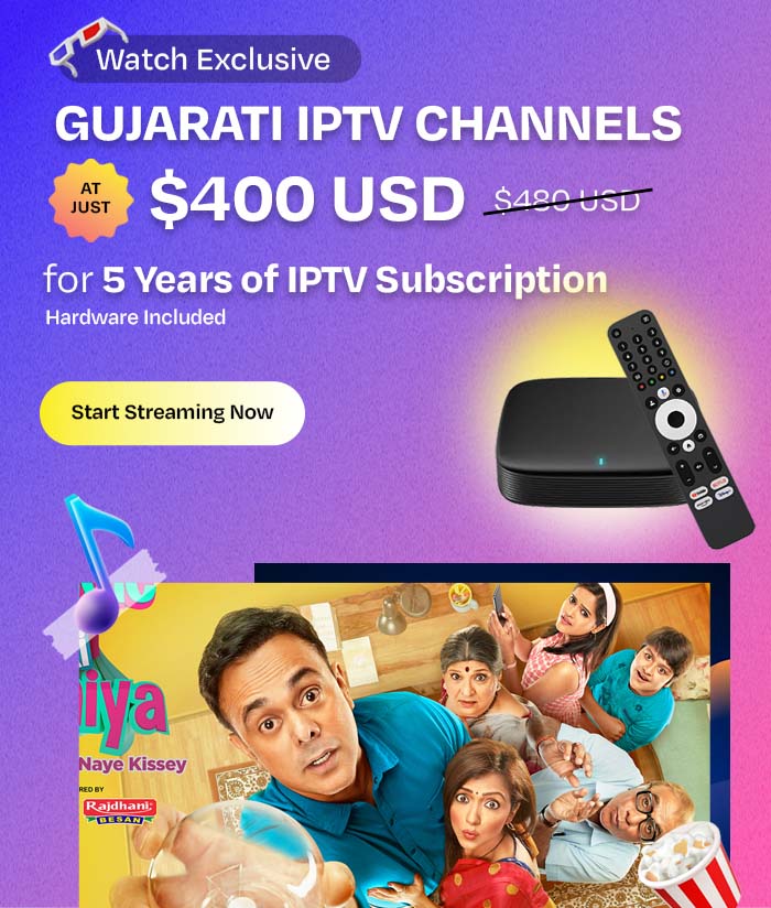  Gujarati IPTV channels 